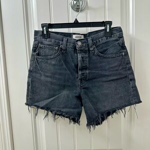 Agolde Parker Long Jean Shorts